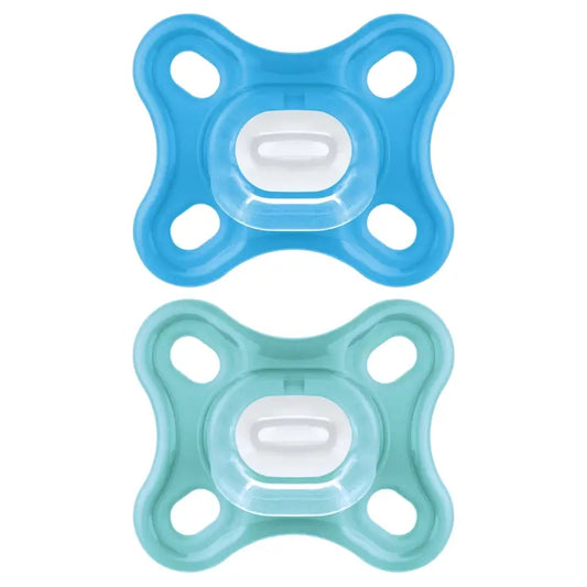 Mam Baby Comfort Soother Blue 0-3M, 2 Units