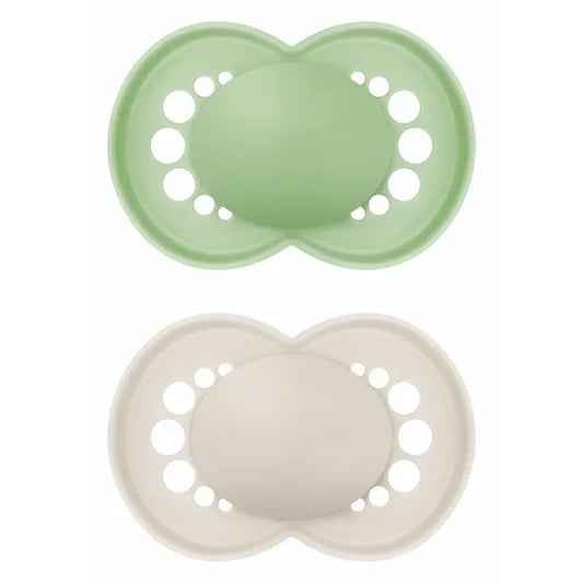 Mam Baby Soother Original Latex Neutral +6M, 2 Units