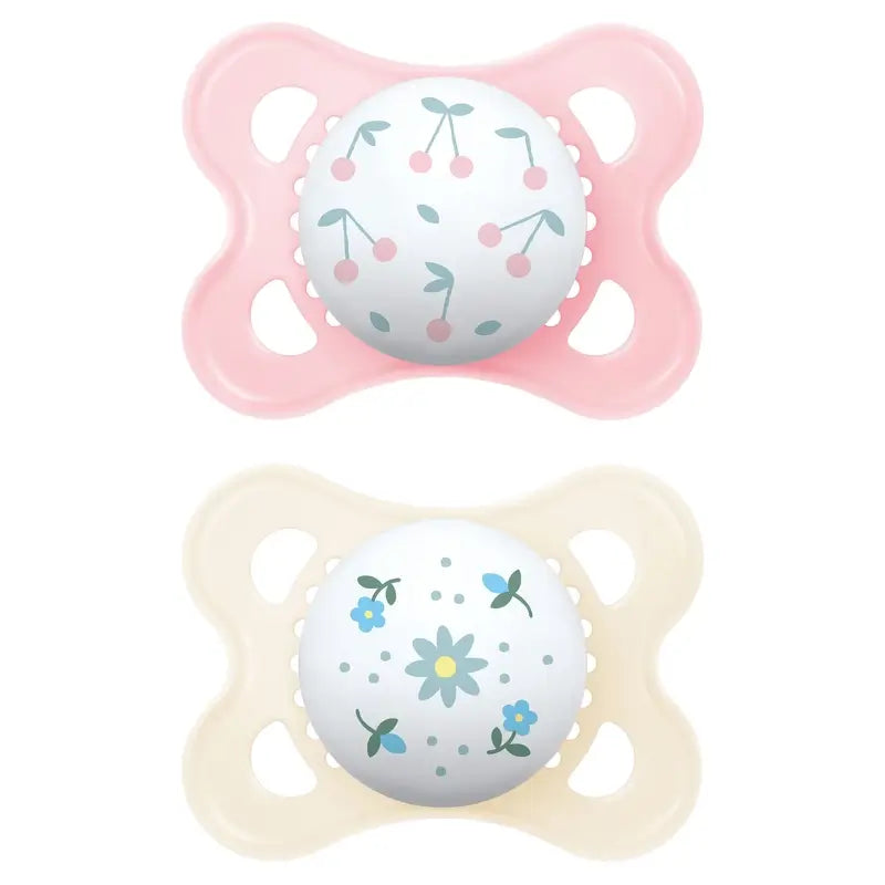 Mam Baby Pacifier Original Latex Pink 2-6M, 2 Units