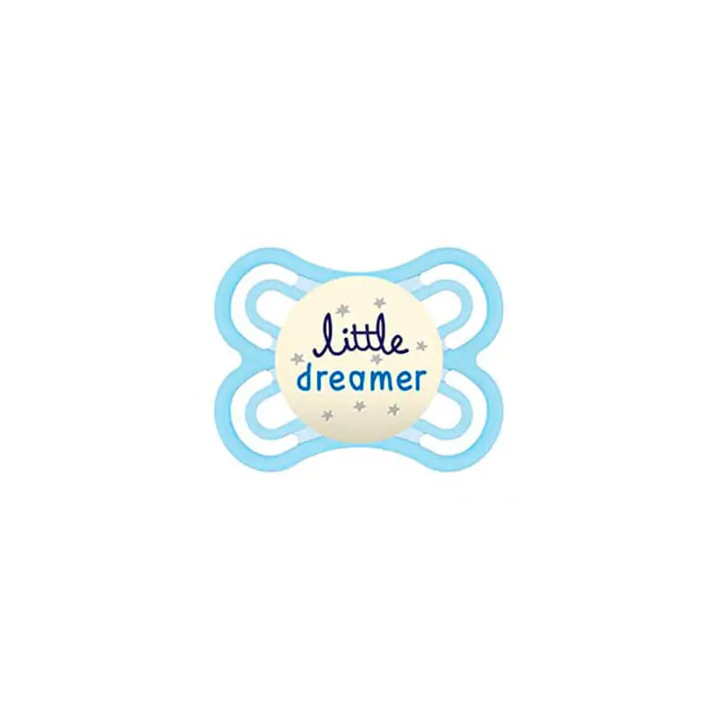 MAM Baby Soother Perfect Night Silicone 0M+ Blue 1 pc.