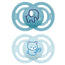 Mam Baby Soother Perfect Silicone Blue +16M, 2 Units