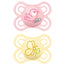 Mam Baby Pacifier Perfect Silicone Pink 2-6M, 2 Units