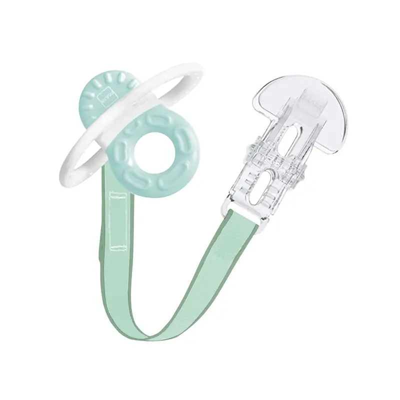 Mam Baby Bite & Relax Phase 1 Teether With Clip Blue