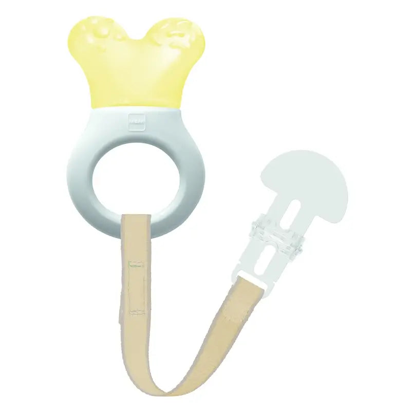 Mam Baby Teether Mini Cooler & Clip Neutral