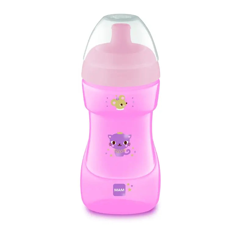 Mam Baby Sports Cup Pink, 330Ml