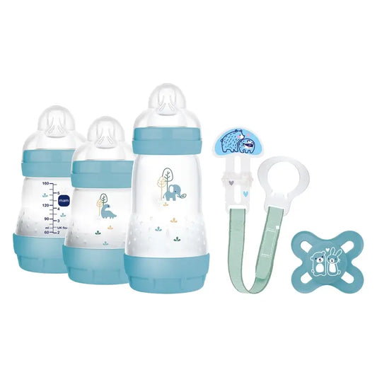 Mam Baby Welcome To The World Newborn Set Blue