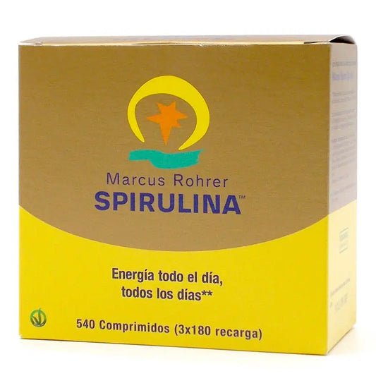 Marcus Roh Espirulina Recarga, 540 Comprimidos      