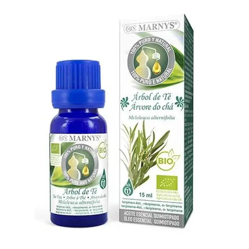 Marnys Aceite Esencial Alimentario De Arbol De Te Estuche 