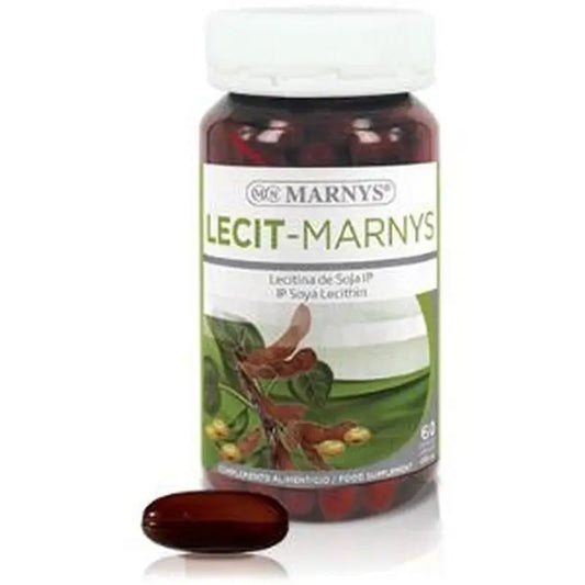 Marnys Lecitina De Soja-Lecitmar 1200Mg. 60Perlas