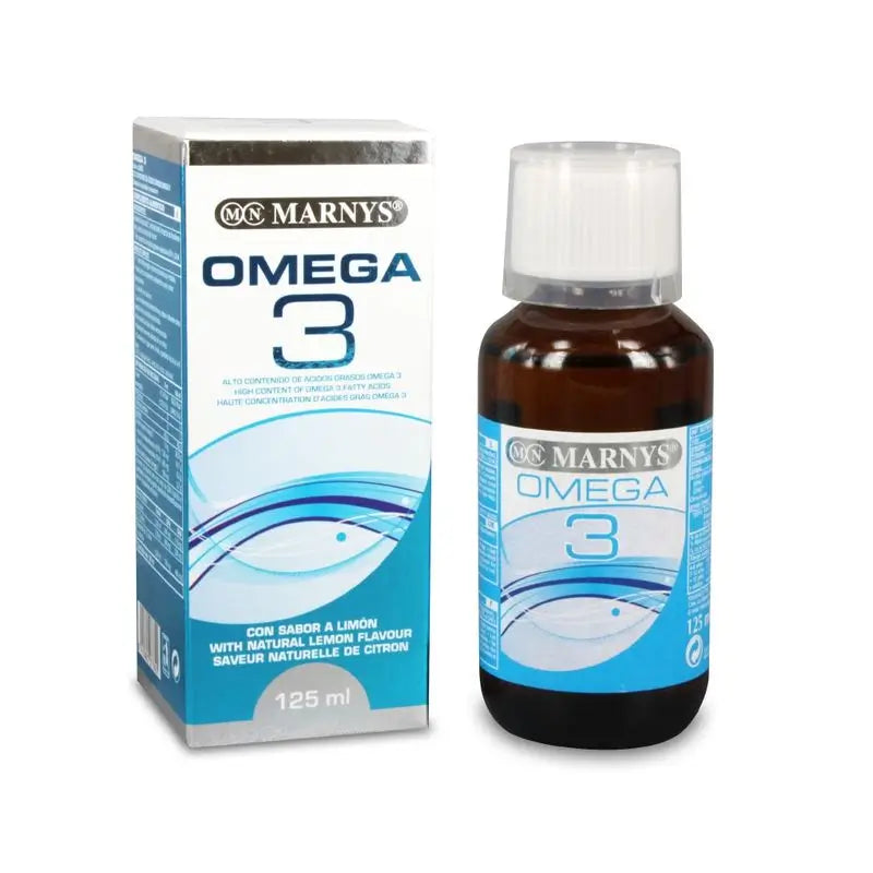 Marnys Omega 3 Marino Sabor Limon, 125 Ml      