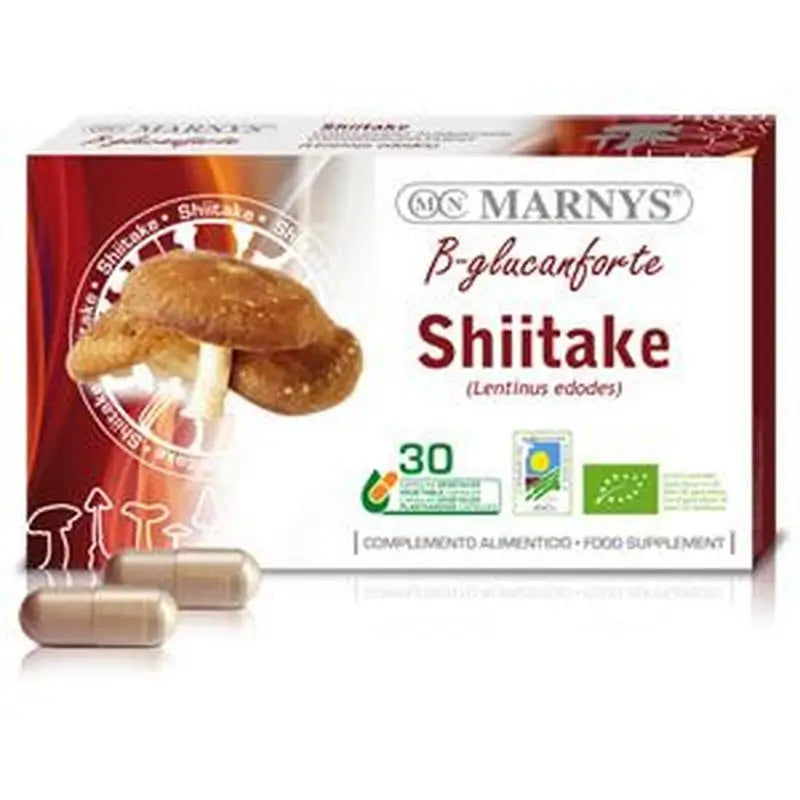 Marnys Shitake Bio 30 Cápsulas