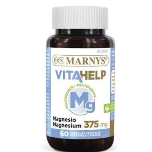 Marnys Vitahelp Magnesio 375Mg. 60 Cápsulas