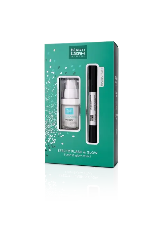 Martiderm Christmas Lip Balm + Flash Serum