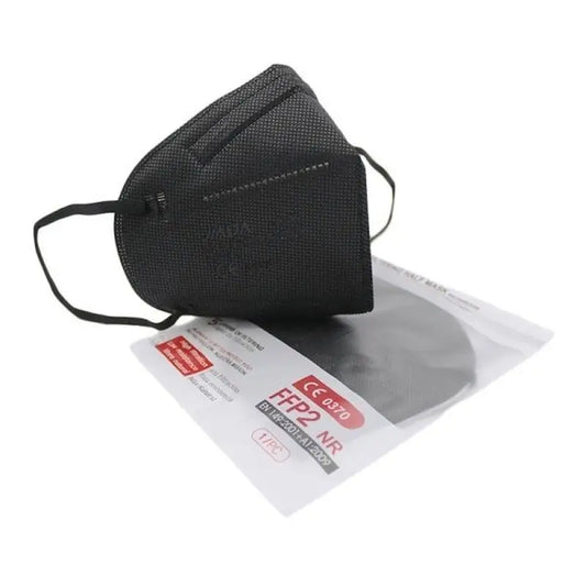 Face Mask Ffp2 Black with Ce Certificate 1 unit