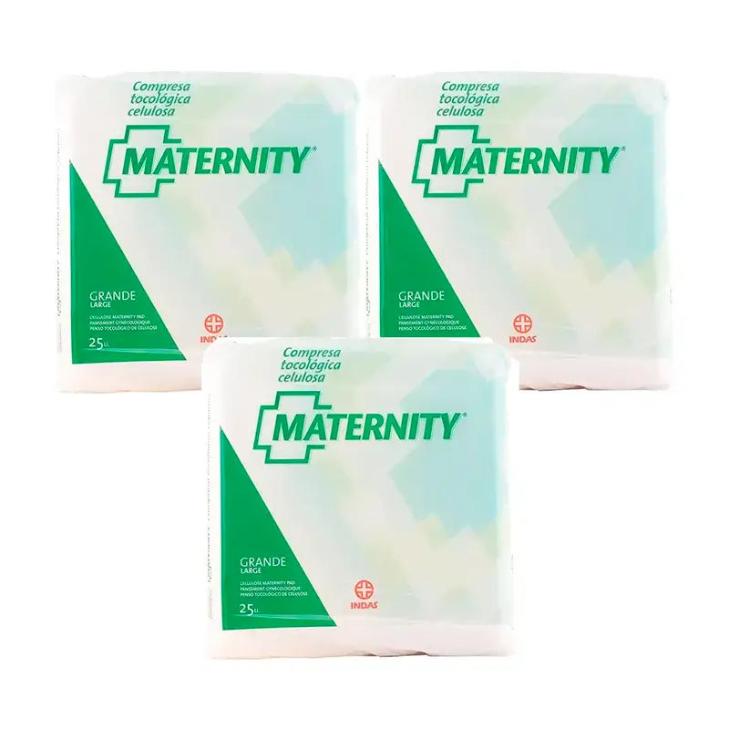 Maternity Tocologic Cellulose Pad , 3 x 25 units