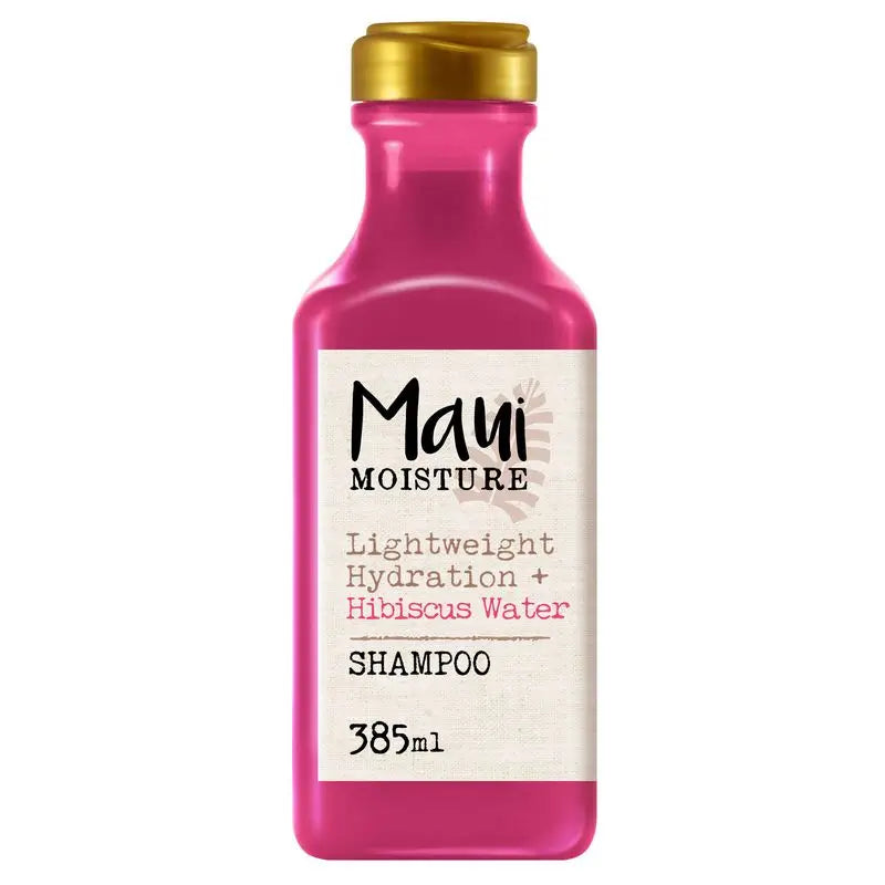 Maui Moisture, Champú Hidratación Ligera Con Agua De Hibisco, 385 Ml