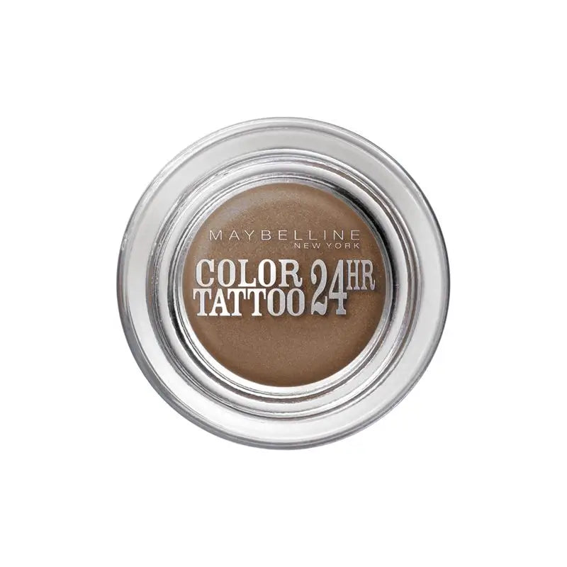 Maybelline New York Color Tattoo 24h Long Lasting Eyeshadows, 35 On and Bronze gold