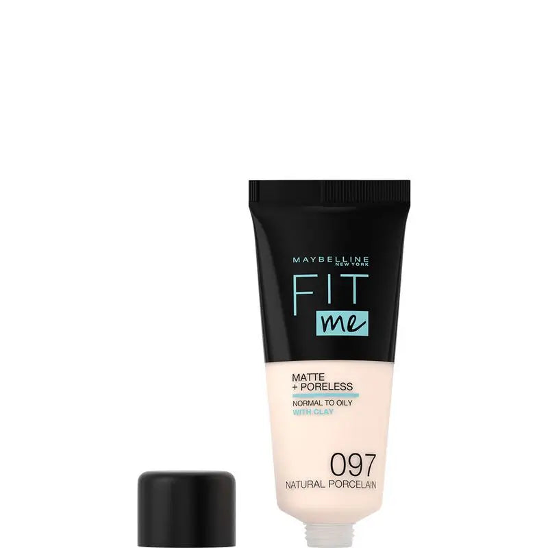 Maybelline New York Fit Me Matte & Refine Foundation Foundation Shade 97 Natural Porcelain, Very Light Texture - 30Ml