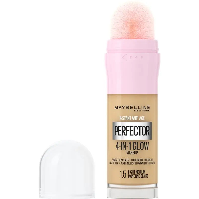 Maybelline New York Instant Perfector Glow 4 In 1 Highlighting Concealer. Shade 1.5 Light Medium