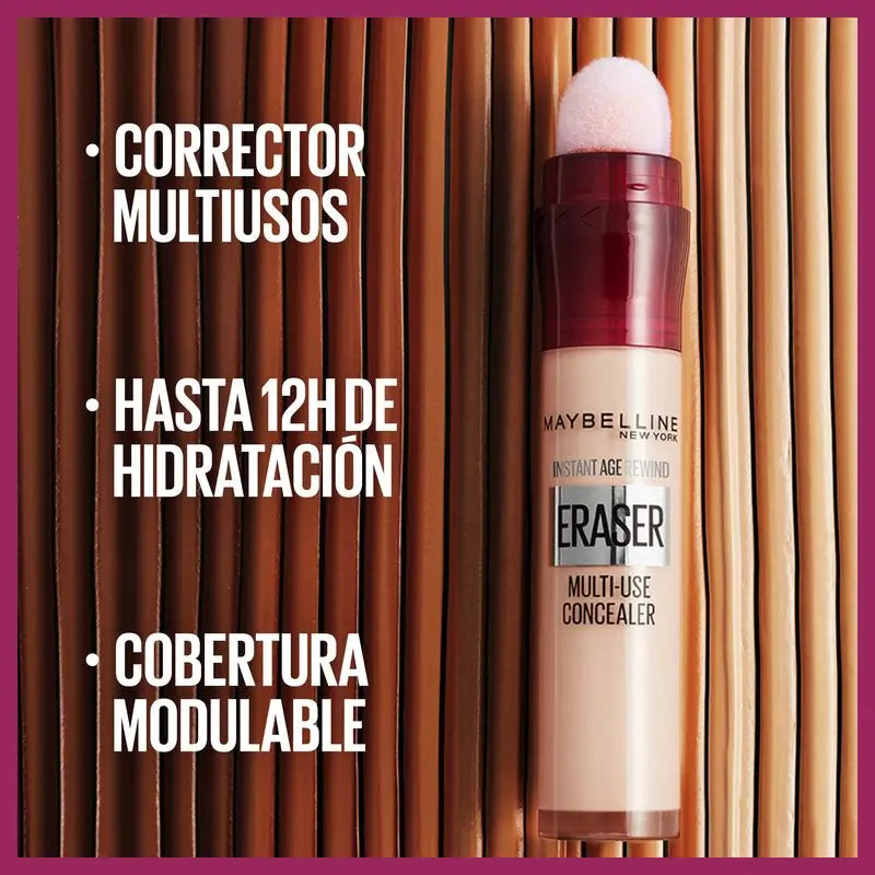 Maybelline New York Multi-Purpose Moisturising Concealer Eraser, Shade 02 Nude