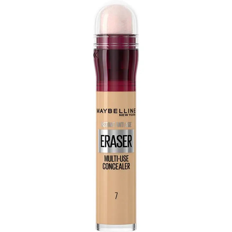 Maybelline New York Eraser Multi-Purpose Moisturising Concealer, Shade 07 Sand