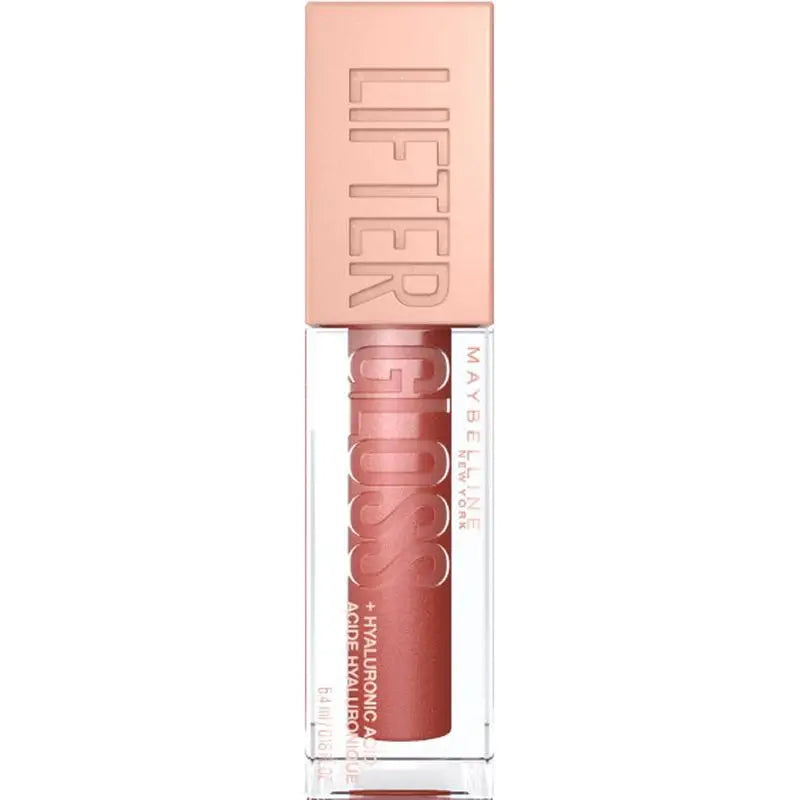 Maybelline New York Lifter Gloss Bronzed Lip Gloss, Intense Hydration, Plumped Lips. Shade 16 Rust