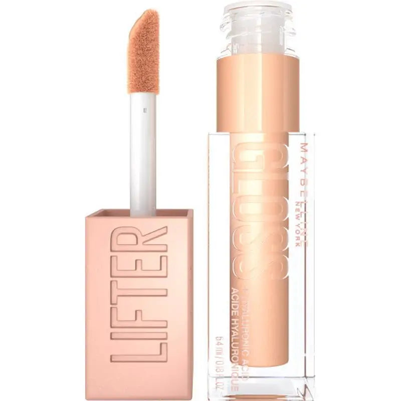 Maybelline New York Lifter Gloss Bronzed Lip Gloss, Intense Hydration, Plumped Lips. Shade 20 Sun