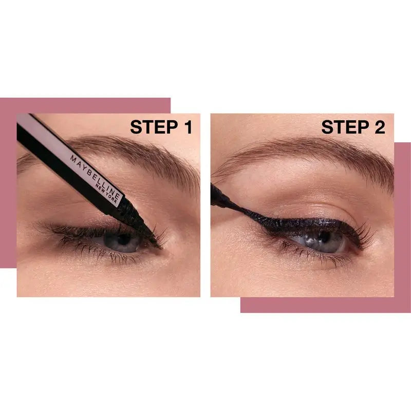 Maybelline New York Eyeliner Hypereasy Liquid Eyeliner Black Colour