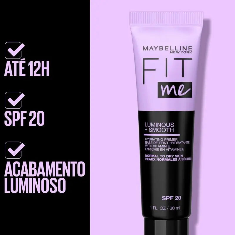 Maybelline New York Fit Me Moisturising Primer For Normal To Dry Skin.