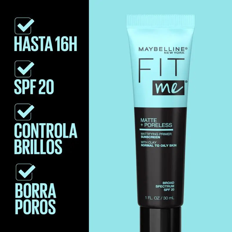 Maybelline New York Fit Me Mattifying Primer For Normal To Oily Skin.