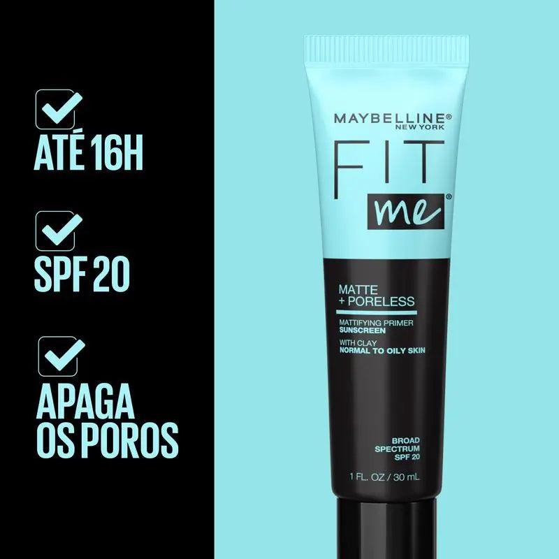 Maybelline New York Fit Me Mattifying Primer For Normal To Oily Skin.