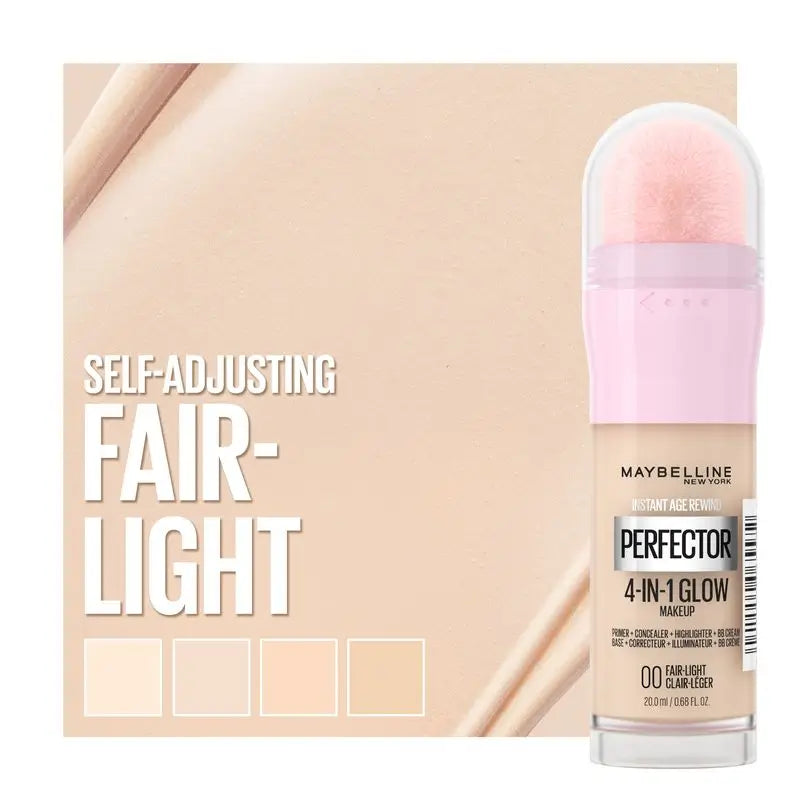 Maybelline New York Instant Perfector Glow 4-In-1, The Glow You Wear However You Want, Shade 00 Fair Light