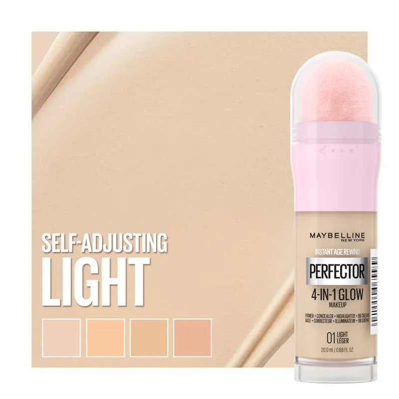 Maybelline New York Instant Perfector Glow 4-In-1, The Glow You Wear Any Way You Want, Shade 01 Light