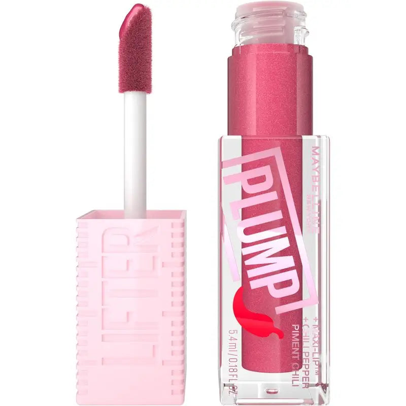 Maybelline New York Lifter Plump with Chili Pepper & Hyaluronic Acid, Shade 002 Mauve Bite