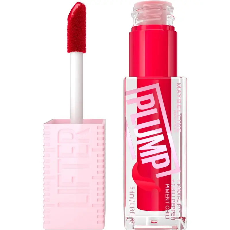 Maybelline New York Lifter Plump with Chili Pepper and Hyaluronic Acid, Shade 006 Red Flag