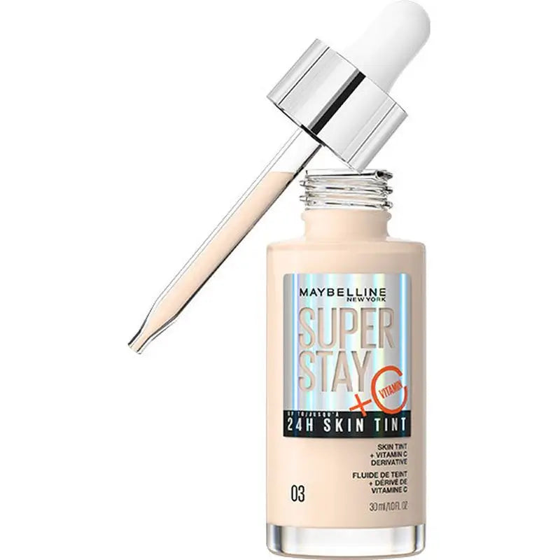 Maybelline New York Super Stay Skin Tint + Vitamin C 24H. Shade 03