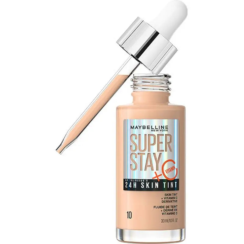 Maybelline New York Super Stay Skin Tint + Vitamin C 24H. Shade 10