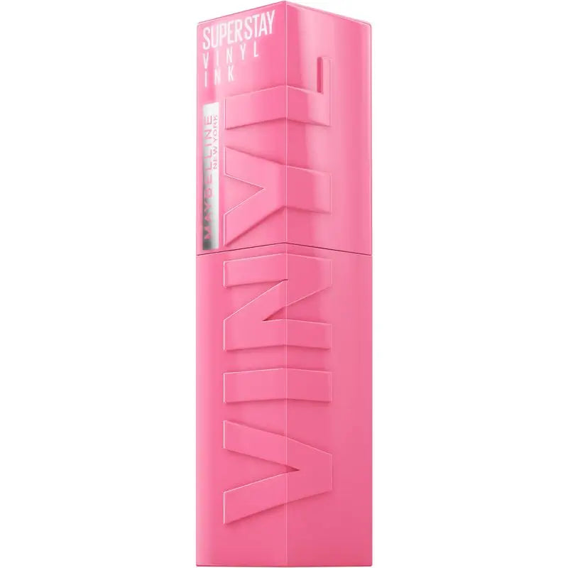 Maybelline New York Superstay Vinyl Ink Long lasting vinyl effect lipstick up to 16H, Shade 155 UPBEAT