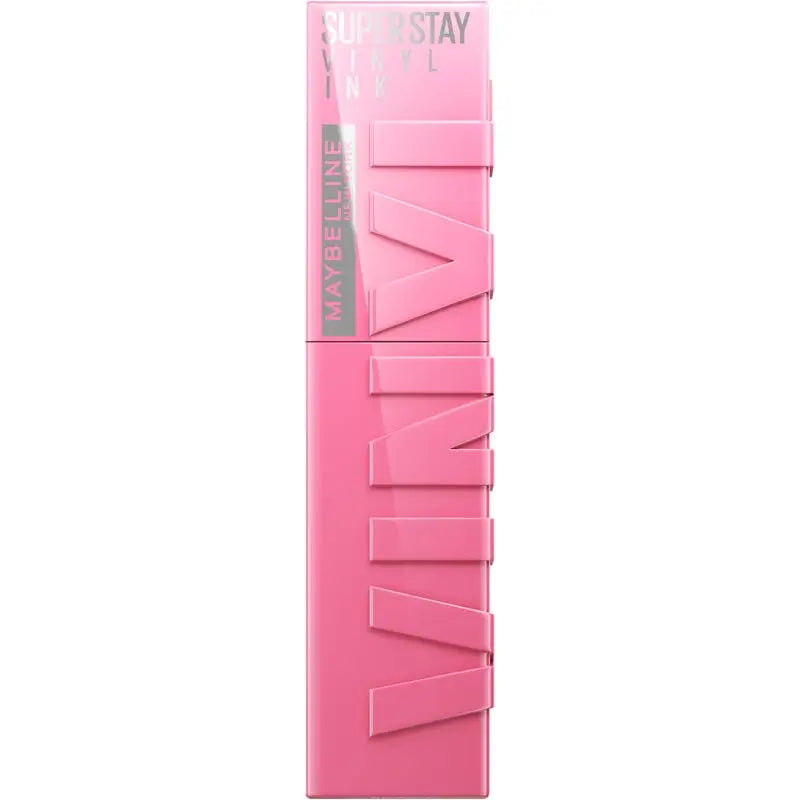 Maybelline New York Superstay Vinyl Ink Long lasting vinyl effect lipstick up to 16H, Shade 155 UPBEAT