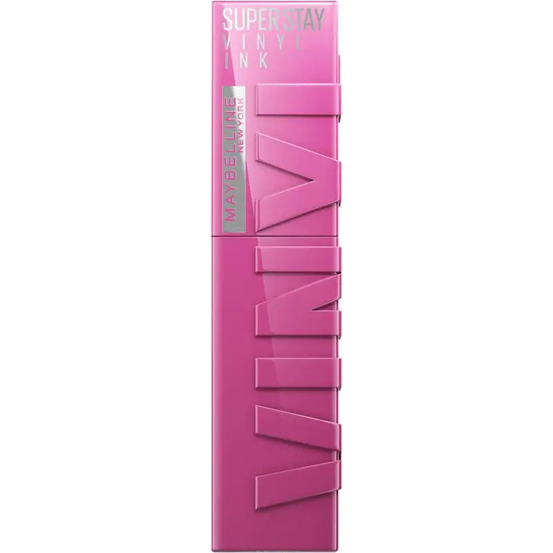 Maybelline New York Superstay Vinyl Ink Long lasting vinyl effect lipstick up to 16H, Shade 165 EDGY