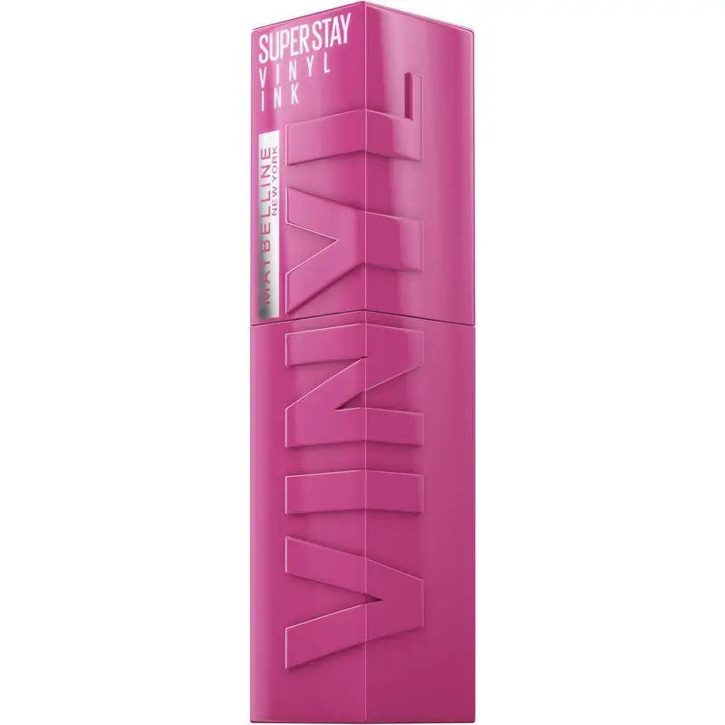 Maybelline New York Superstay Vinyl Ink Long lasting vinyl effect lipstick up to 16H, Shade 165 EDGY