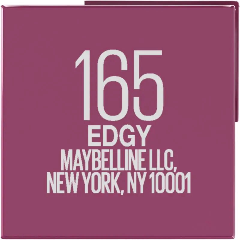 Maybelline New York Superstay Vinyl Ink Long lasting vinyl effect lipstick up to 16H, Shade 165 EDGY