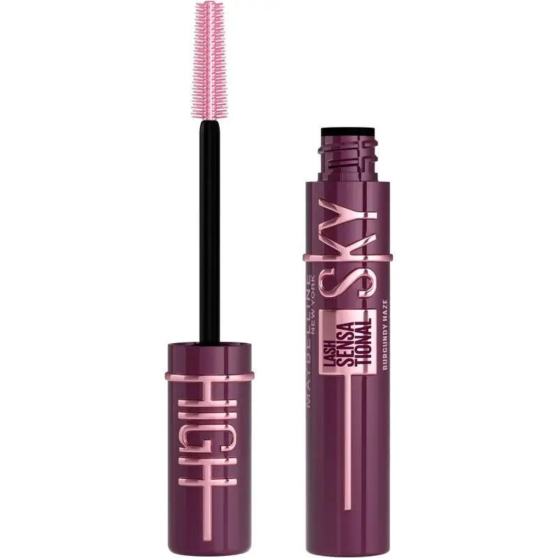 Maybelline New York Lash Sensational Sky High Mascara: Length and volume, shade Burgundy Haze