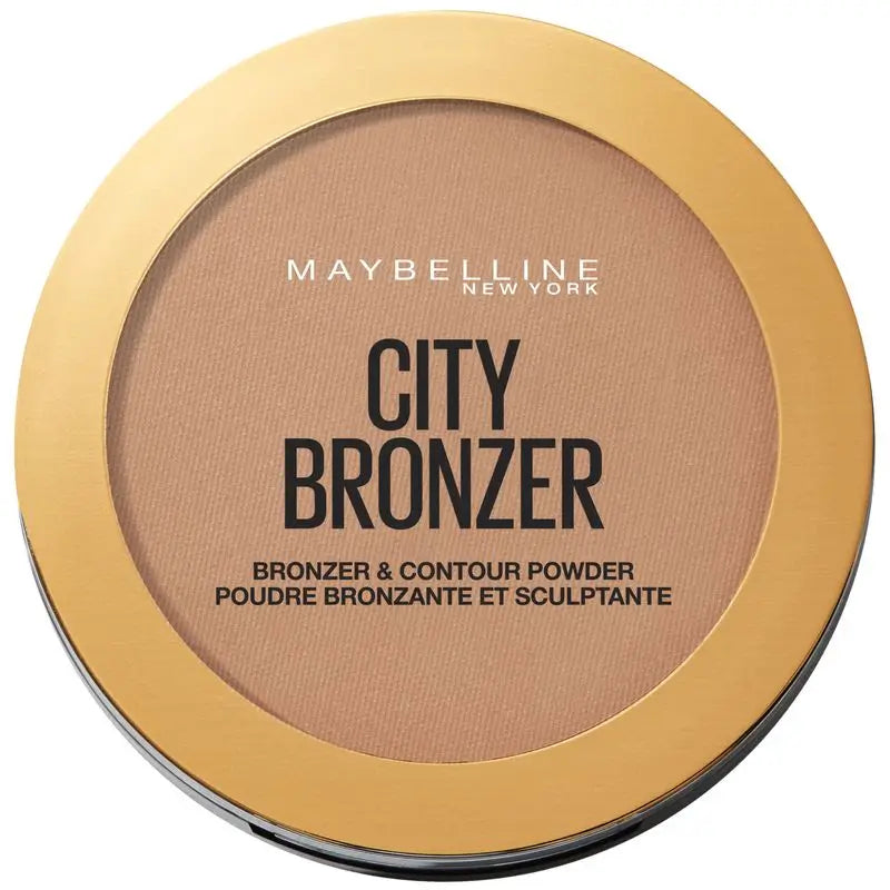 Maybelline New York Matte Bronzing Powder City Bronzer Shade 300 Deep Cool Dark Skin - 8Gr