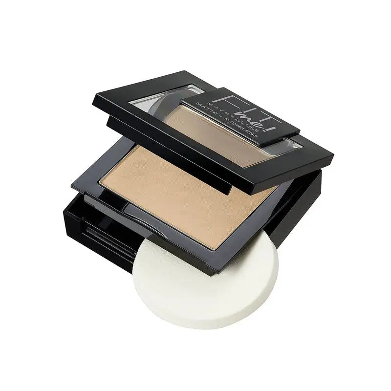 Maybelline New York Mattifying Powder Fit Me Matte & Refine Shade 120 Classic Ivory Light Skin. - 9Gr