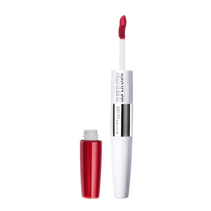 Maybelline New York Superstay 24H Long-Lasting Lipstick, Shade 573 Eternal Cherry Red