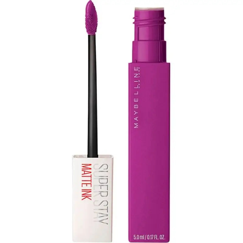 Maybelline New York Superstay Matte Ink Long Wear Matte Lipstick Shade 35 Creator Colour Purple