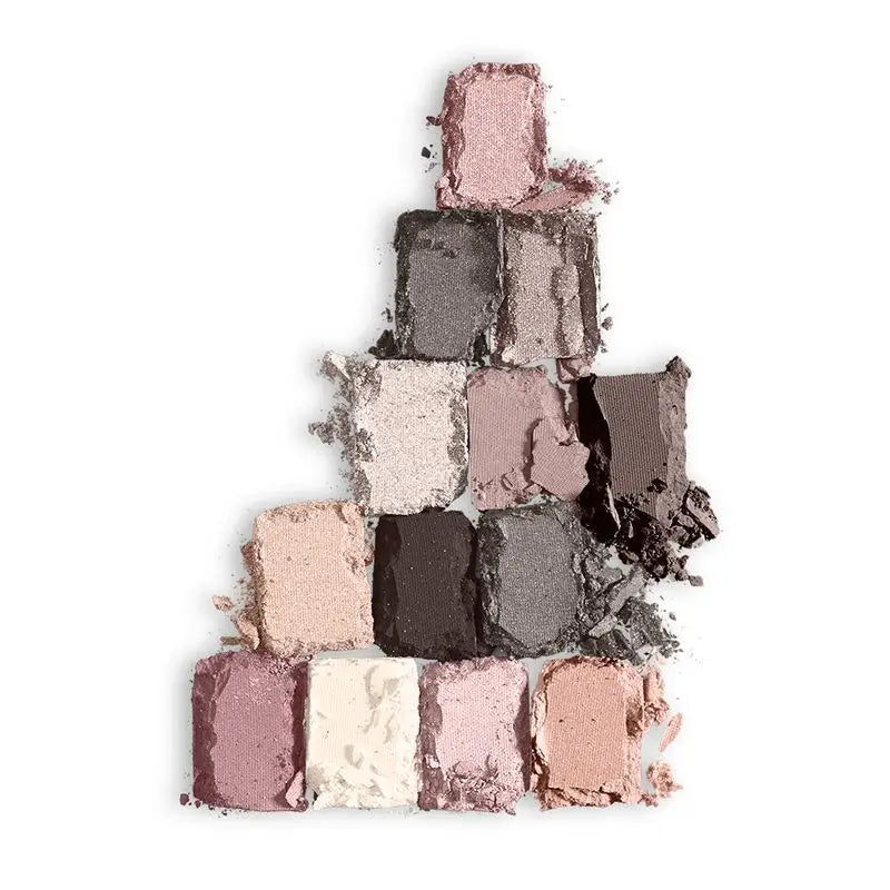 Maybelline New York The Blushed Nudes Eyeshadow Palette 12 shades of nude and pink, 9,6 g