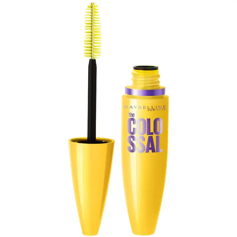 Maybelline New York The Colossal Black maximum volume black mascara, 10.7ml