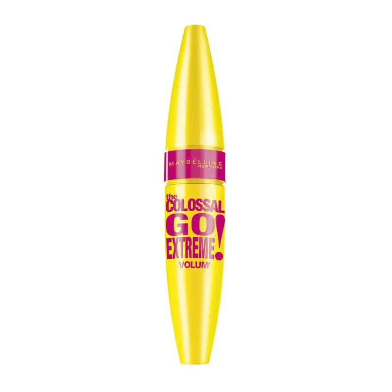 Maybelline New York The Colossal Go Extreme Black Volume Black Mascara, 9.5 ml